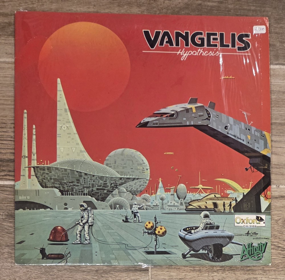Rare VINYL Vangelis Hypothesis 1971 Prog Space Free Jazz w Tony Oxley