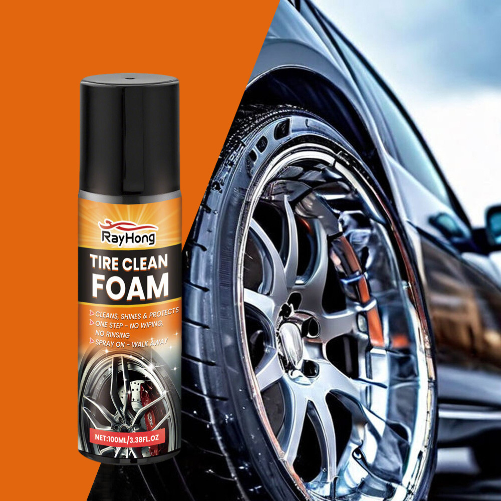 Alloy Wheel & Tire Cleaner for Brake Dust Stain Removal Car Care Accessory