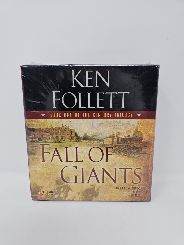 New The Century Trilogy: Fall of Giants by Ken Follett Abridged 12 CDs Audiobook