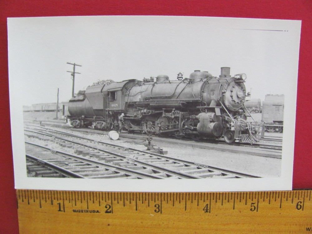 Baltimore & Ohio Railroad 4-6-2 Locomotive #4128 Photo Philadelphia Pa 1939