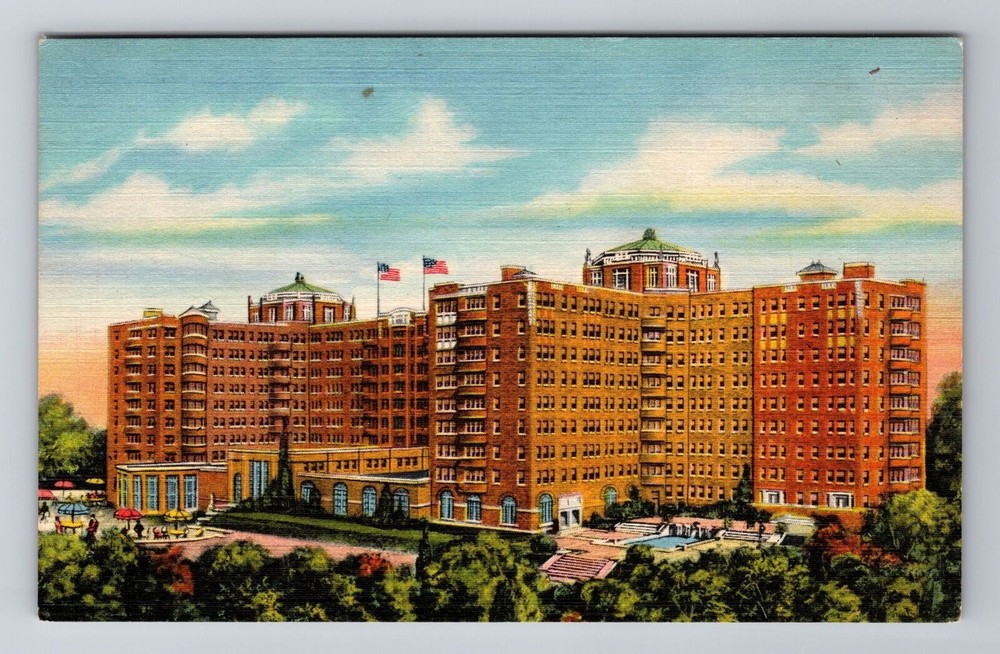 Washington DC-Shoreham Hotel, Advertising, Antique Vintage Souvenir Postcard
