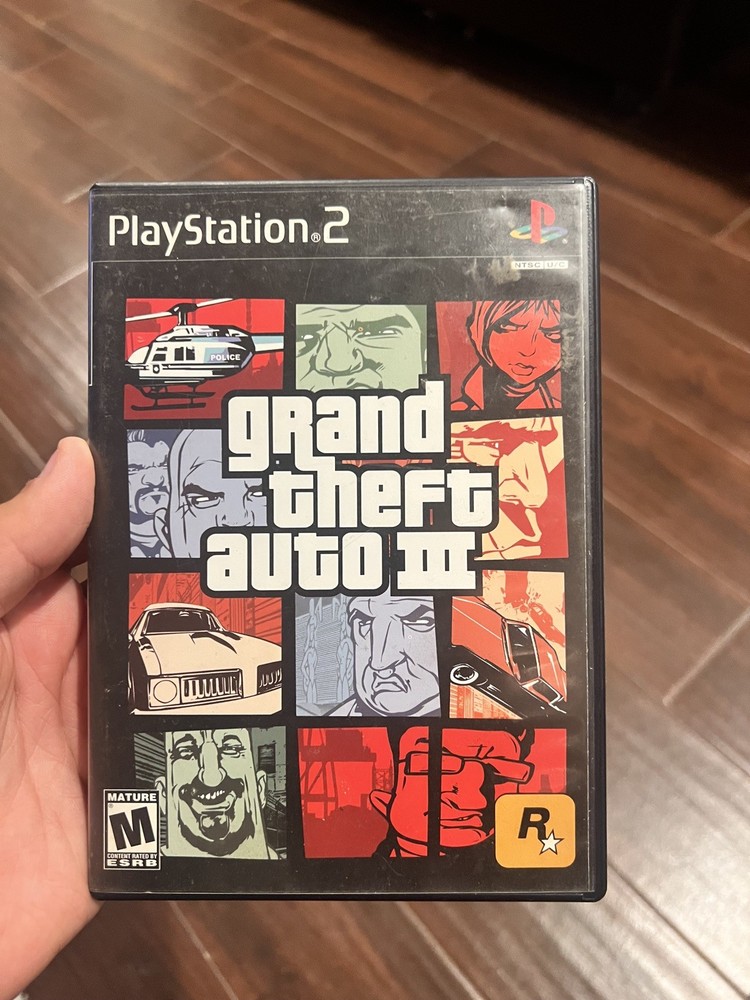 Grand Theft Auto III GTA3 Sony Playstation 2  PS2 Complete/CIB Tested