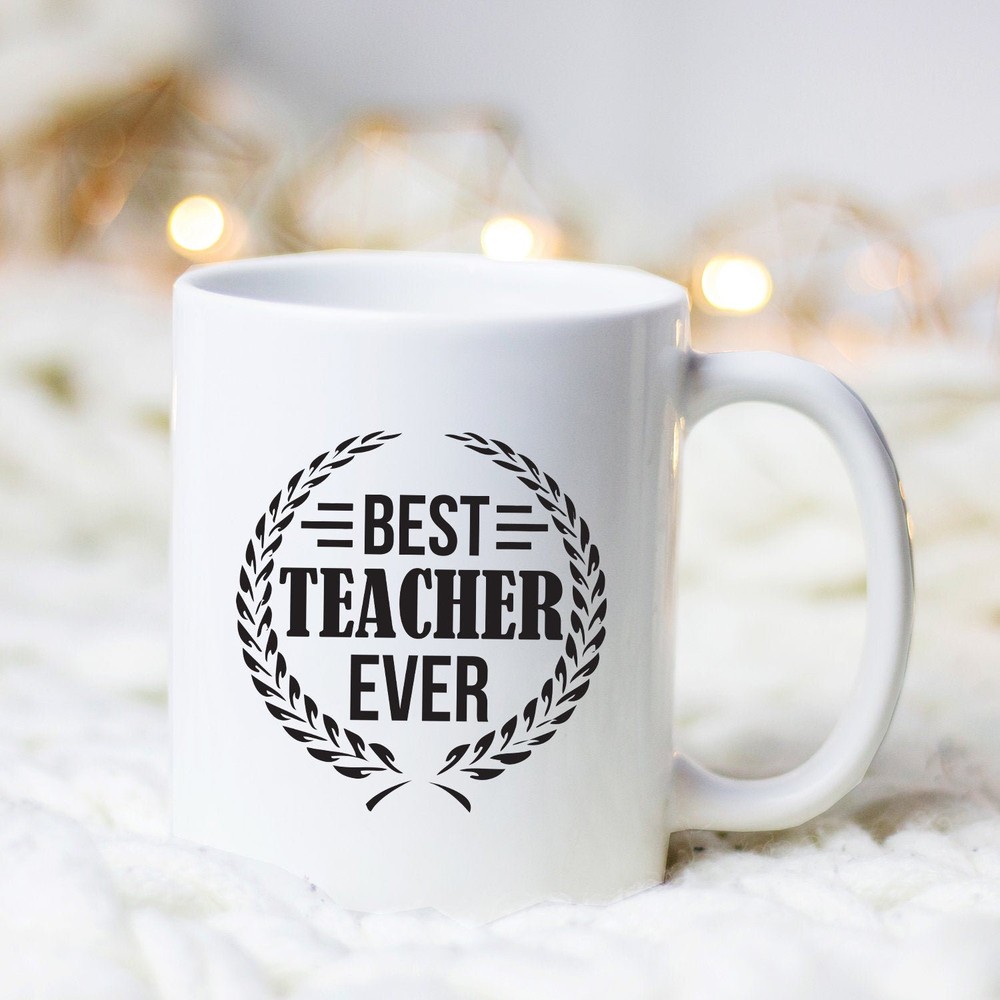 Best Teacher Ever Mug Teacher Mug Teacher Gift Teacher Appreciation Teaching Mug