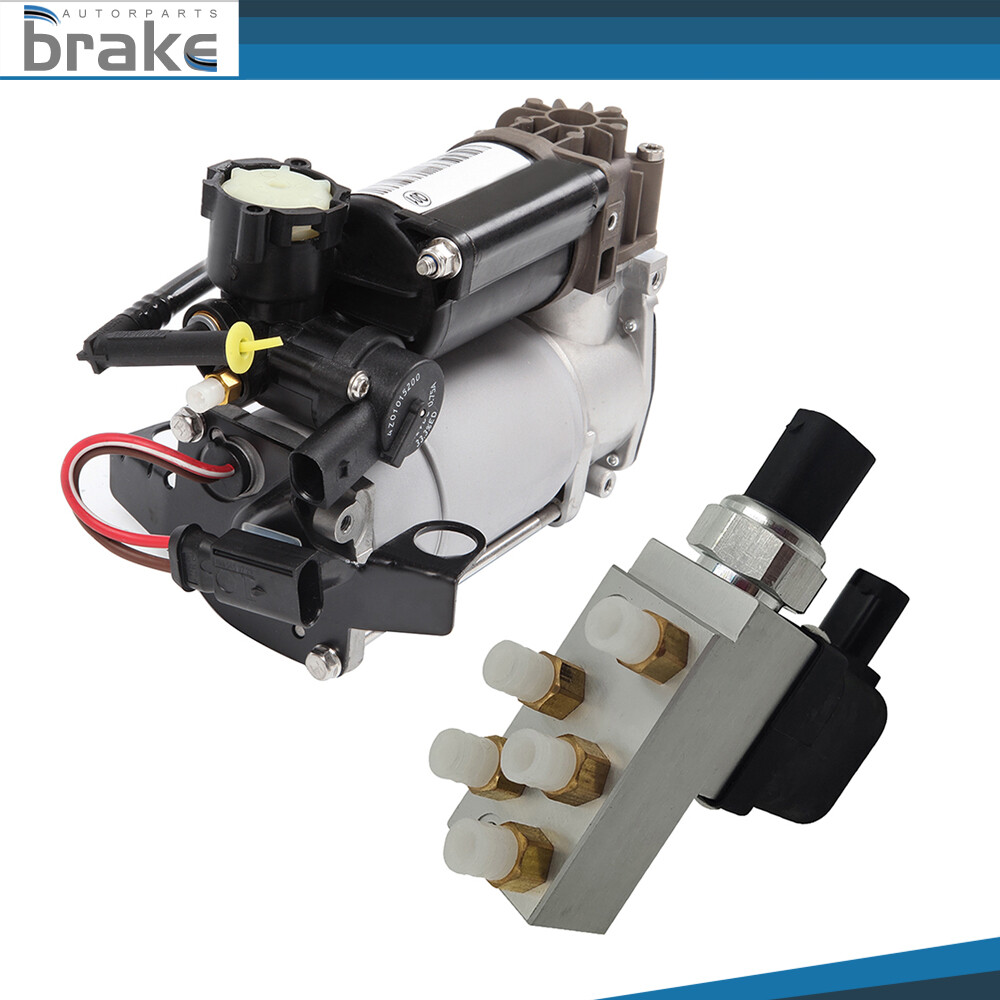 2x Air Compressor Pump Ride Valve Block For Mercedes W220 W211 S430 E500 E350