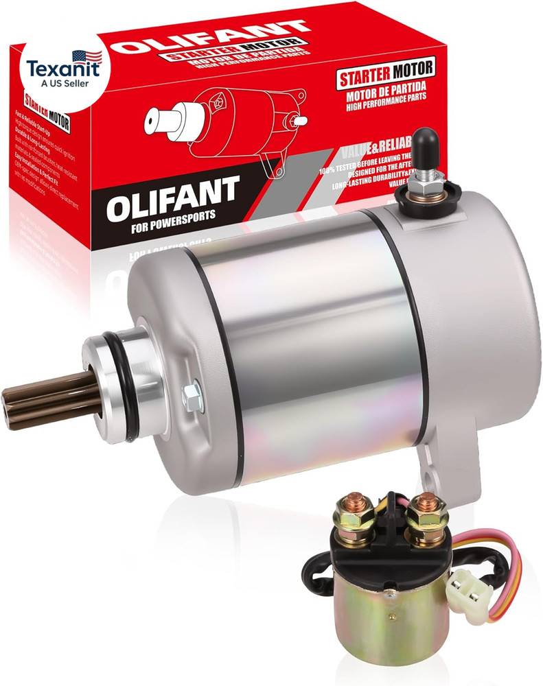 Starter Motor for Honda Rancher 350 TRX350FE TRX350FM TRX350TE TRX350TM TRX350 R