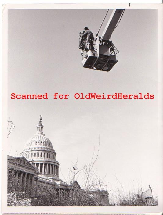 Richard Nixon 1968 Inauguration Prep at Capitol NBC TV White House Photo 14  