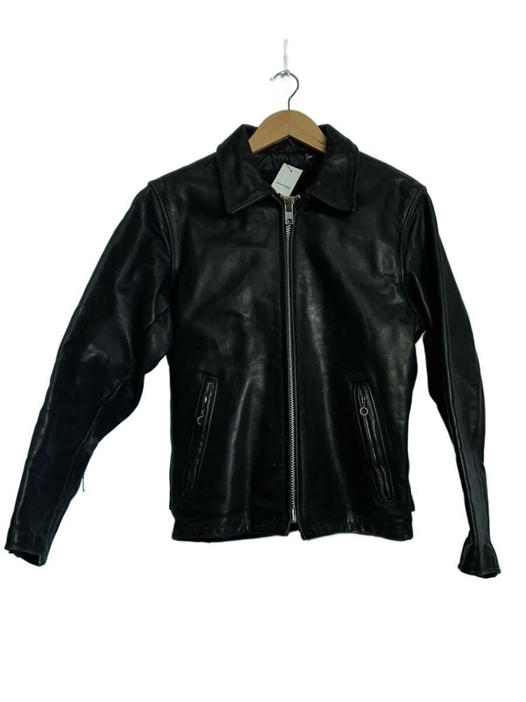 Schott Single Riders Jacket/36/Leather/Blk 3480