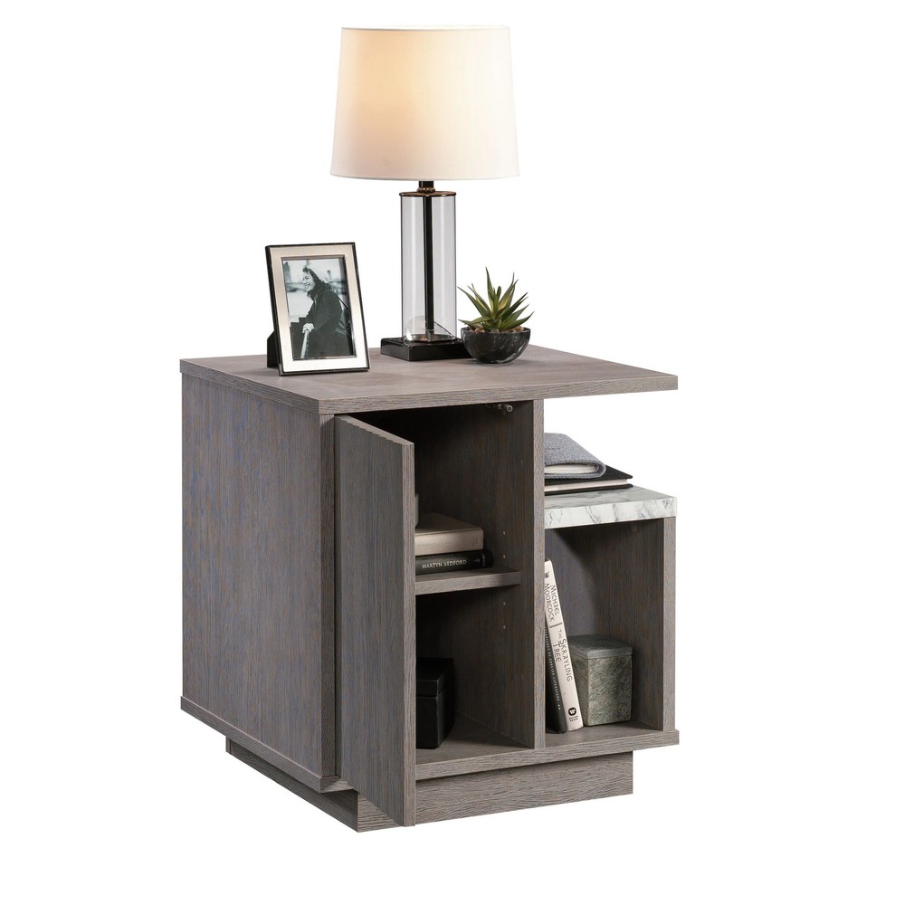 East Rock Nightstand Ao - Modern Wood Bedside Table with Storage