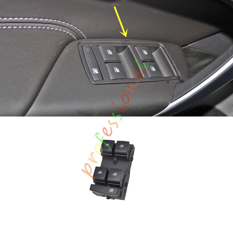 For Buick Regal 2014-2017 Brown 8-PINS Left Driver Window Lift Button Assembly