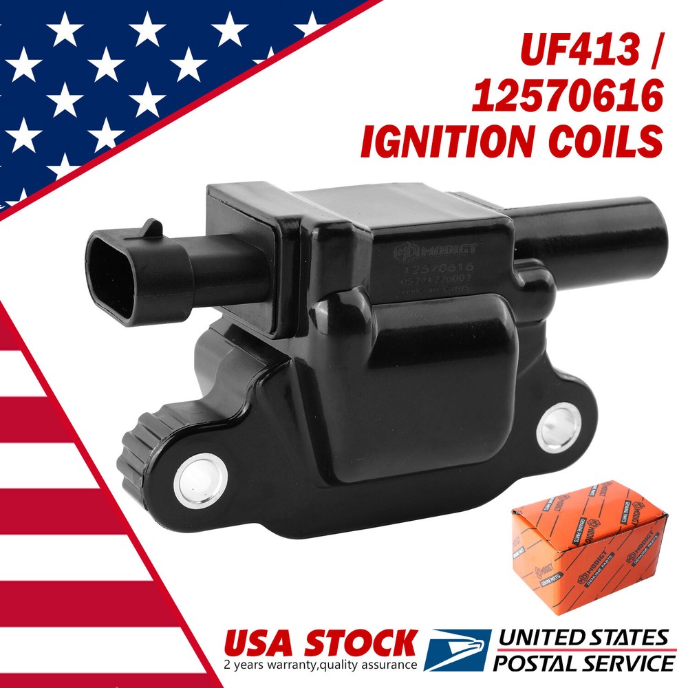 High Performance OEM Square Ignition Coil for Chevy GMC 4.8L 5.3L 6.0L UF413