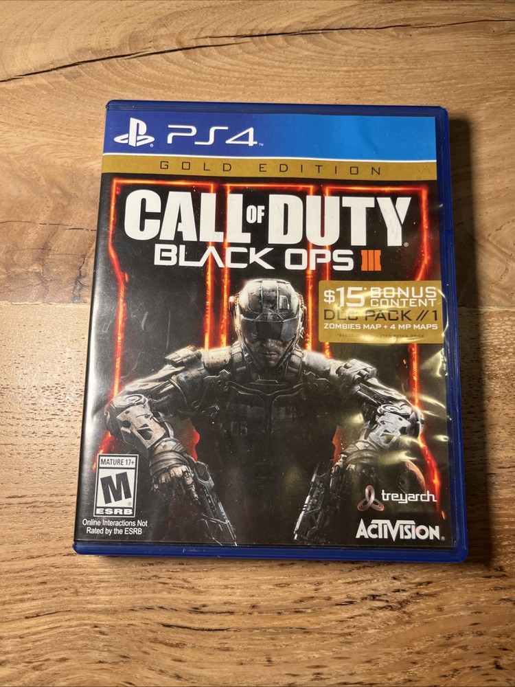 Call of Duty: Black Ops III (Sony PlayStation 4, 2015) PS4