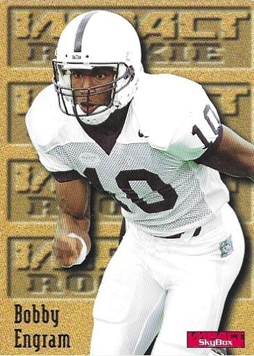 1996 Skybox Impact - Bobby Engram #160 (RC)