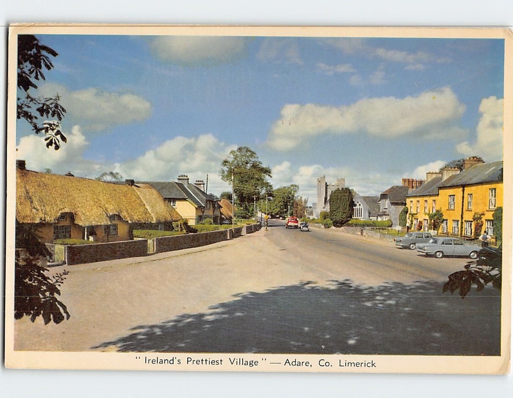 Postcard Irelands Prettiest Village Adare Ireland