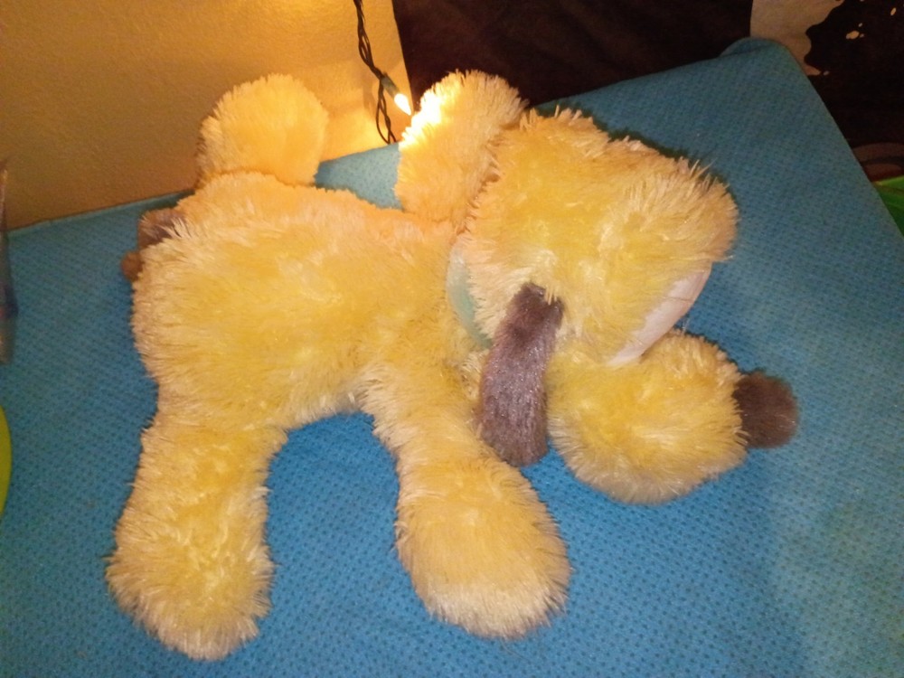 Disney Parks Baby Pluto 17” Pastel Plush Stuffed Animal Floppy