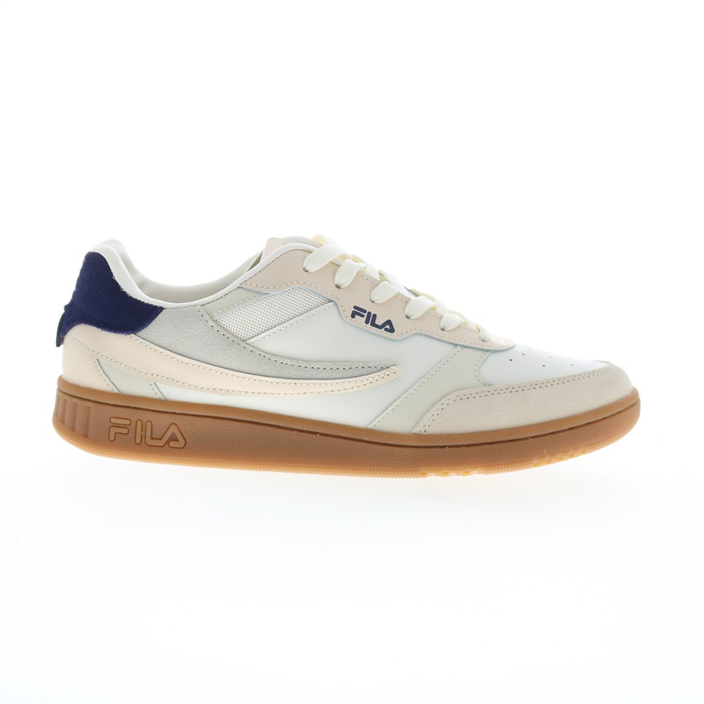 Fila Sizzo 1TM02033-422 Mens Beige Leather Lace Up Lifestyle Sneakers Shoes