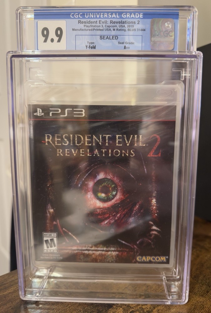 Resident Evil Revelations 2 - PS3 - CGC GRADED 9.9 A++ SEALED MINT