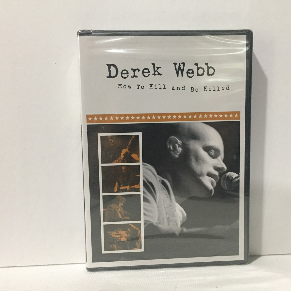 How To Kill & Be Killed: Derek Webb of Caedmon's Call DVD Sealed Christian Rock