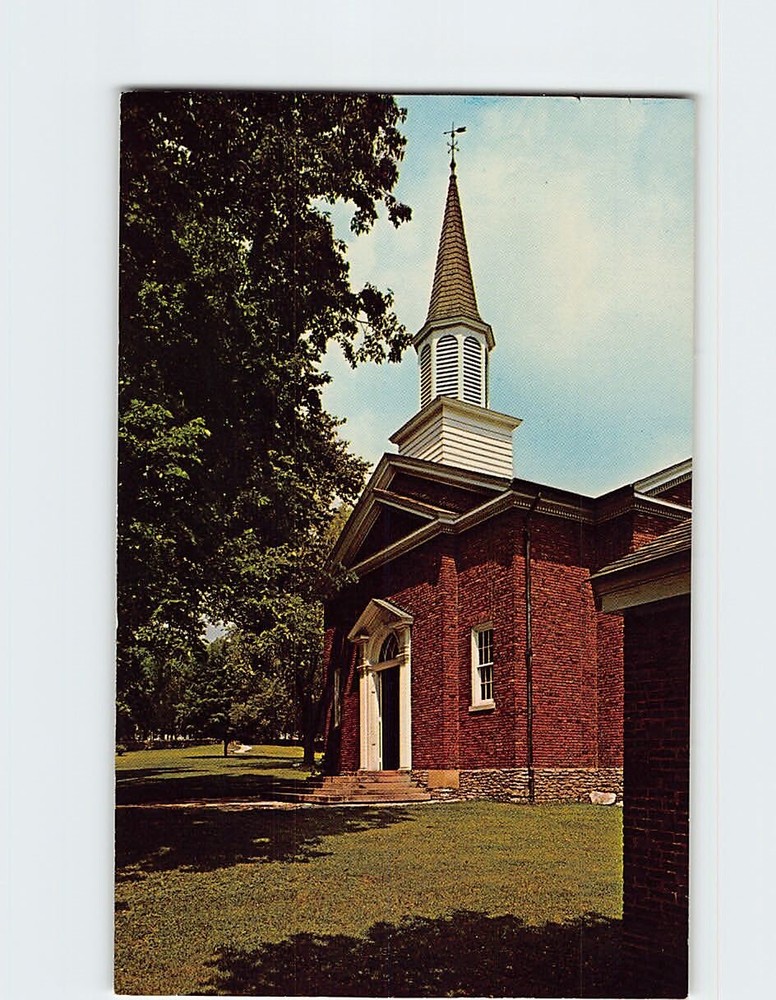 Postcard Lincoln Marriage Temple Old Fort Harrod State Park Kentucky USA