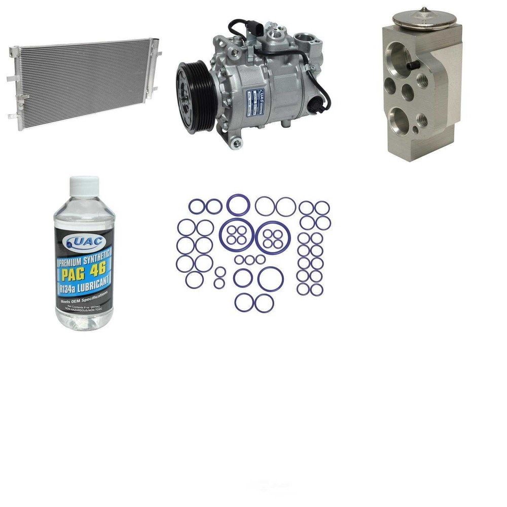 A/C Compressor Kit with Condenser for 2013-2016 Audi A4 allroad
