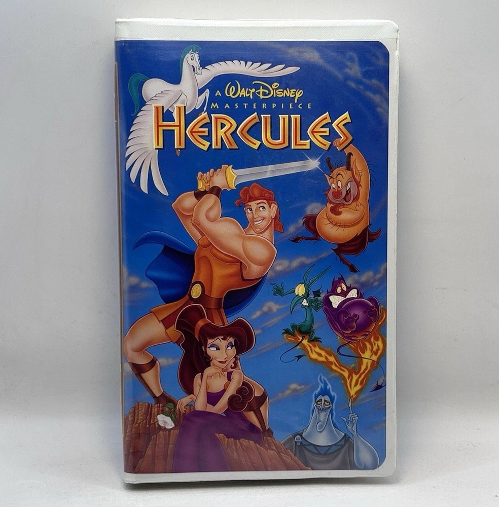 Hercules VHS 1997 Disney Video Tape Masterpiece Clean VTG Clamshell Nearly New!