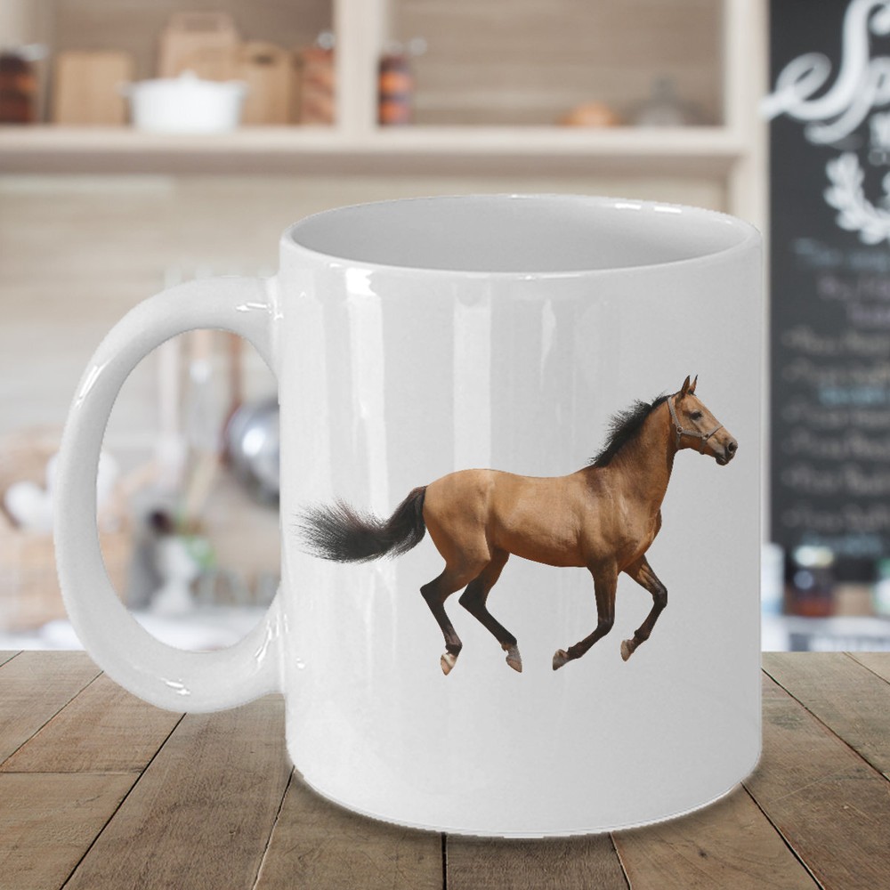 Galloping Horse Coffee Mug - Perfect Gift for Horse Lovers