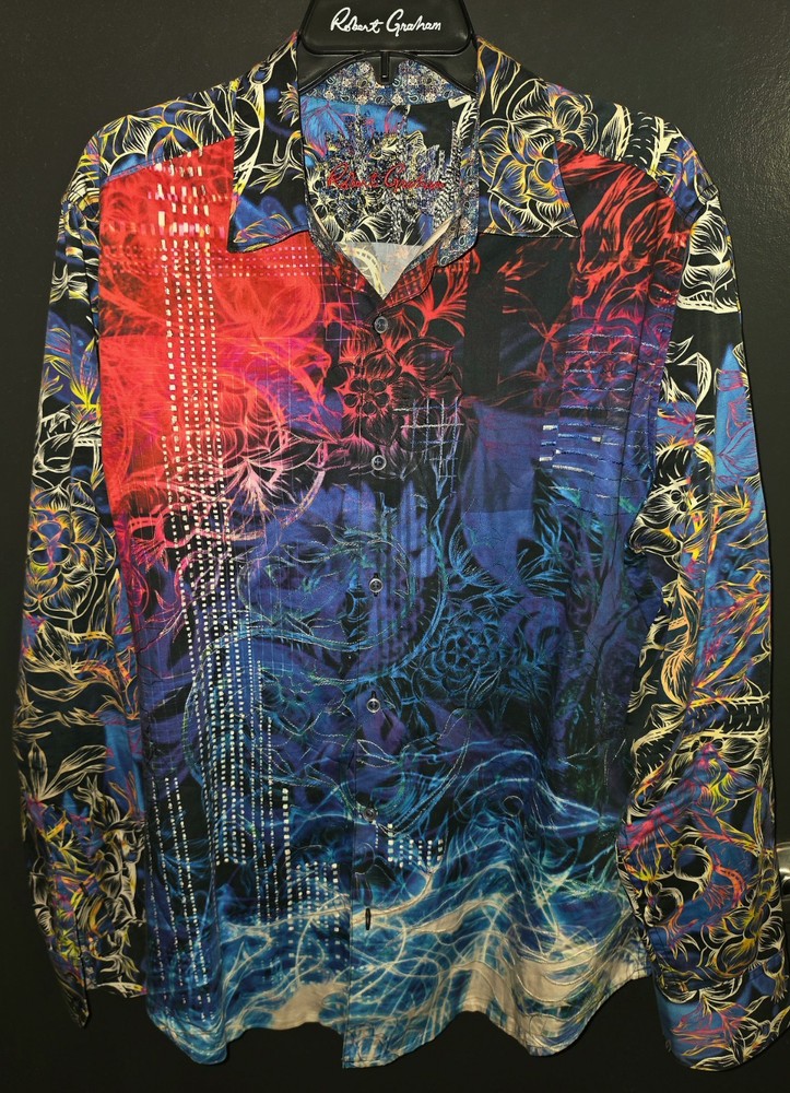 Robert Graham Embroidered 2XL- Classic-Fit