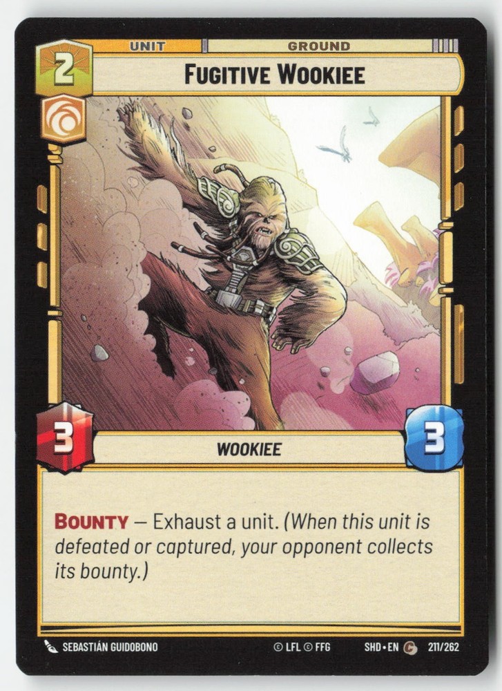 SWU - Fugitive Wookiee SHD 211 Non-Foil