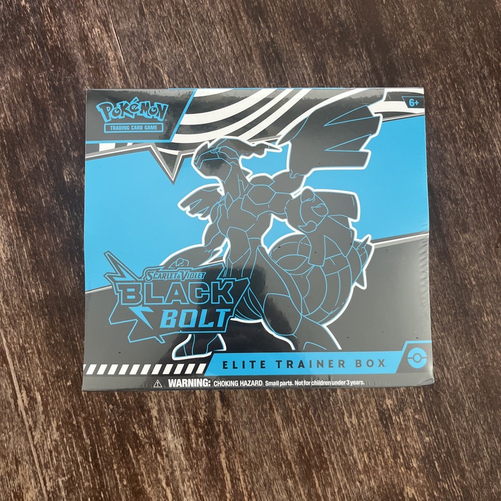Pokemon TCG Black Bolt Elite Trainer Box