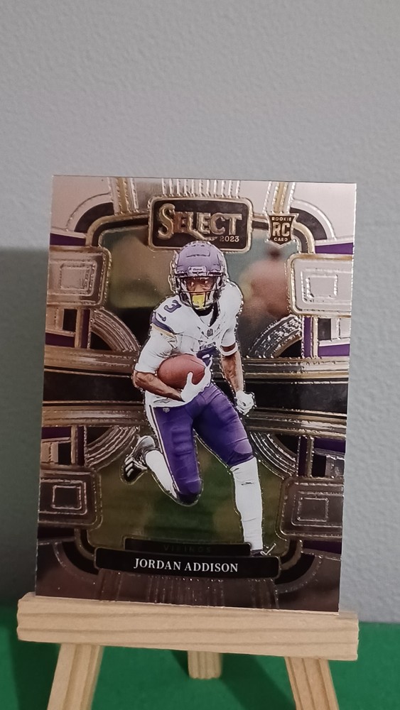 2023 Panini Select Concourse #66 Jordan Addison RC Minnesota Vikings Rookie