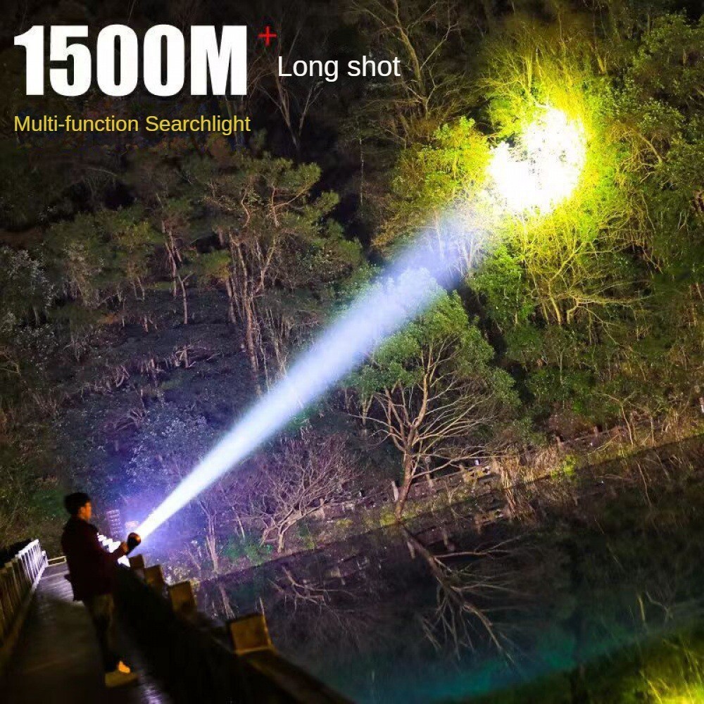 COB Work Light Rechargeable Hand Lamps USB Flashlights LED Power