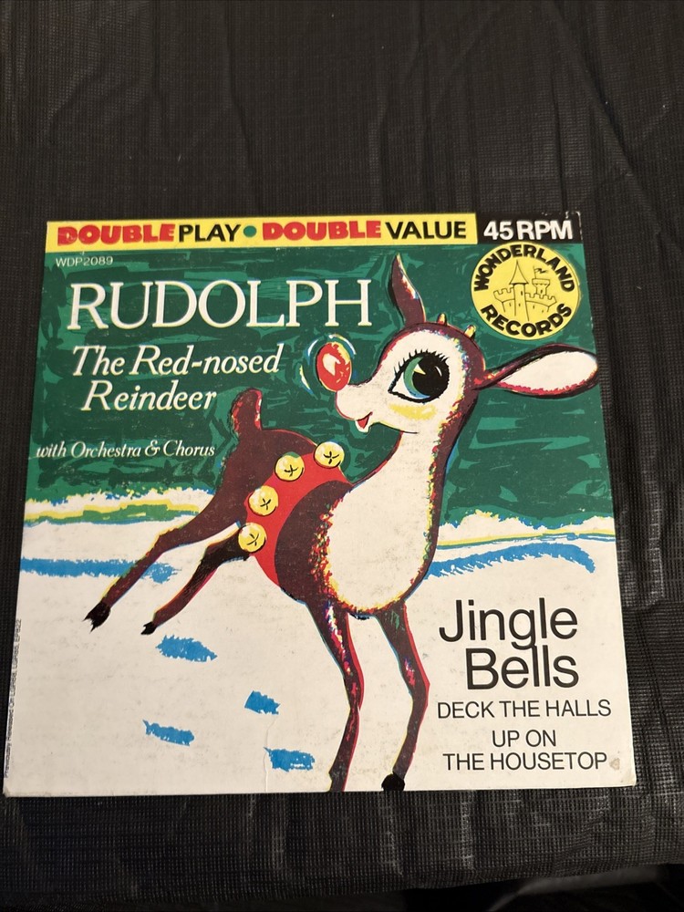 Rudolph the Red-Nosed Reindeer 45 Rpm Record