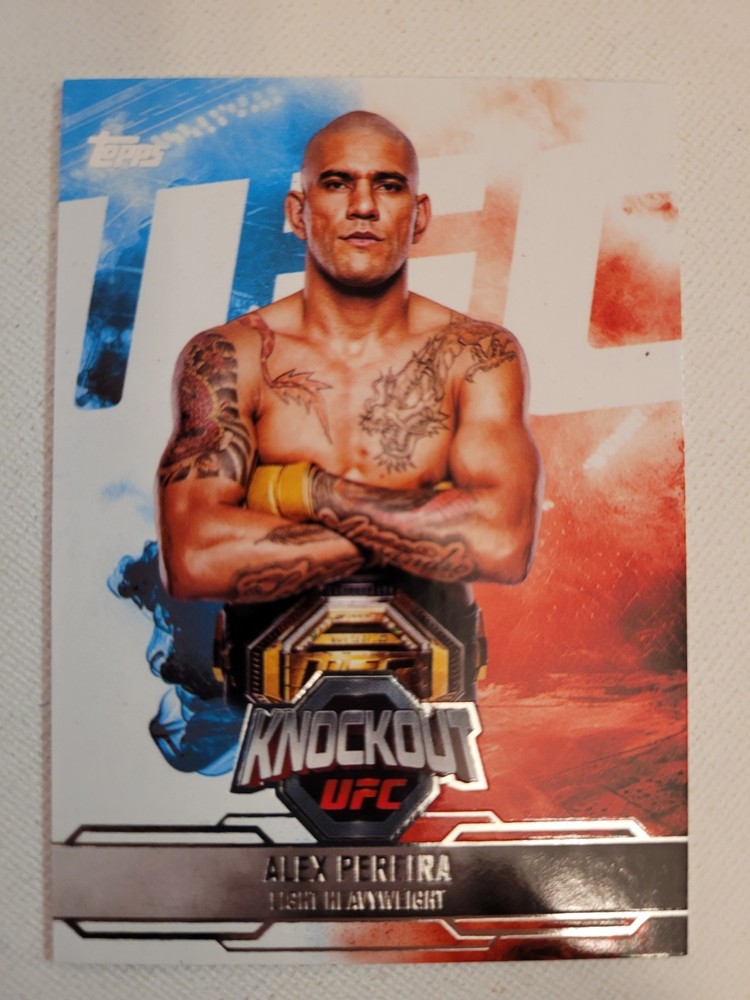 2025 Topps UFC Knockout #1 Alex Pereira