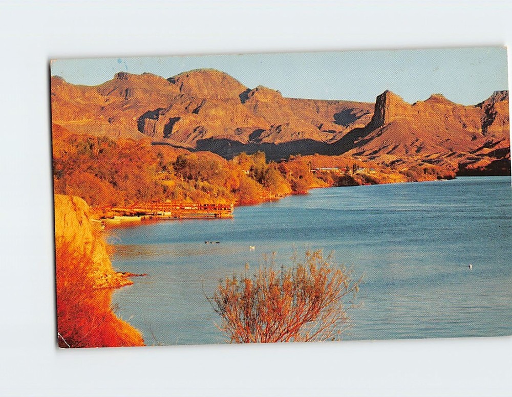 Postcard The Big Bend Colorado River USA