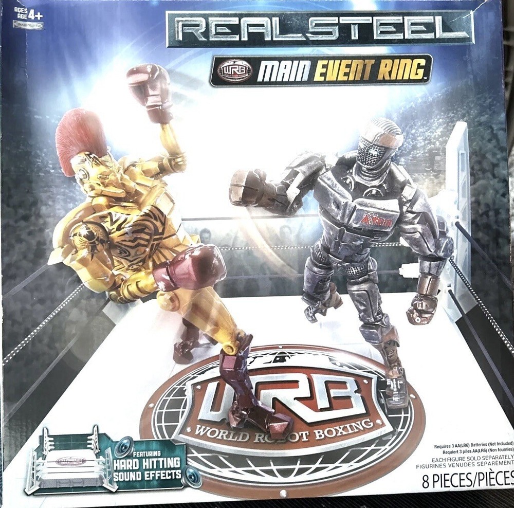 Real Steel Jakks Pacific WRB Main Event Ring Set