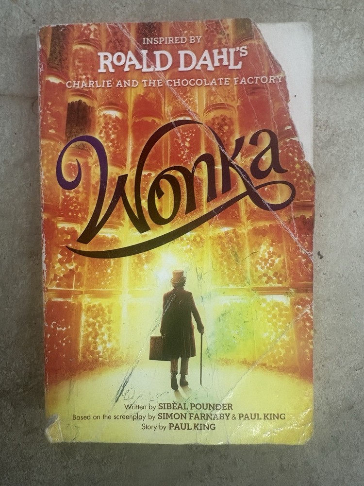Roald Dahl Wonka Paperback 2024