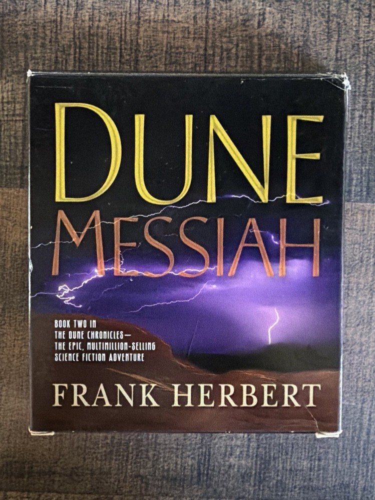 Dune Messiah :Book Two in the Dune Chronicles by Frank Herbert 2007 Audiobook CD