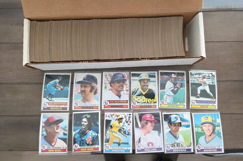 1979 Topps Baseball Complete Set 726 NR MINT-MISSING OZZIE SMITH