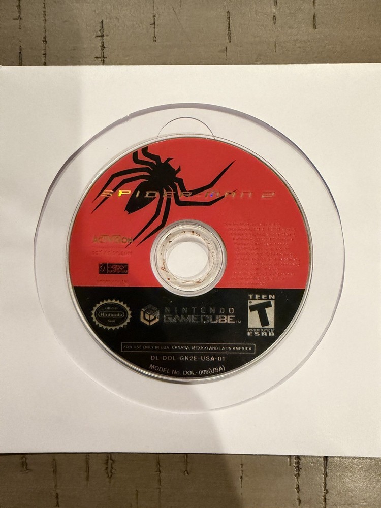 Spider-Man 2; Loose (Nintendo GameCube, 2004)