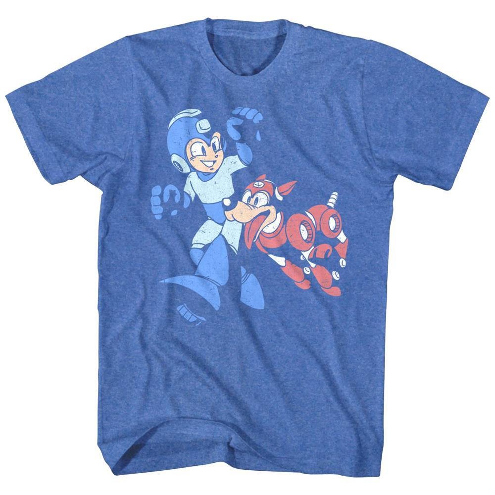 Megaman Rush Dog Men's T Shirt