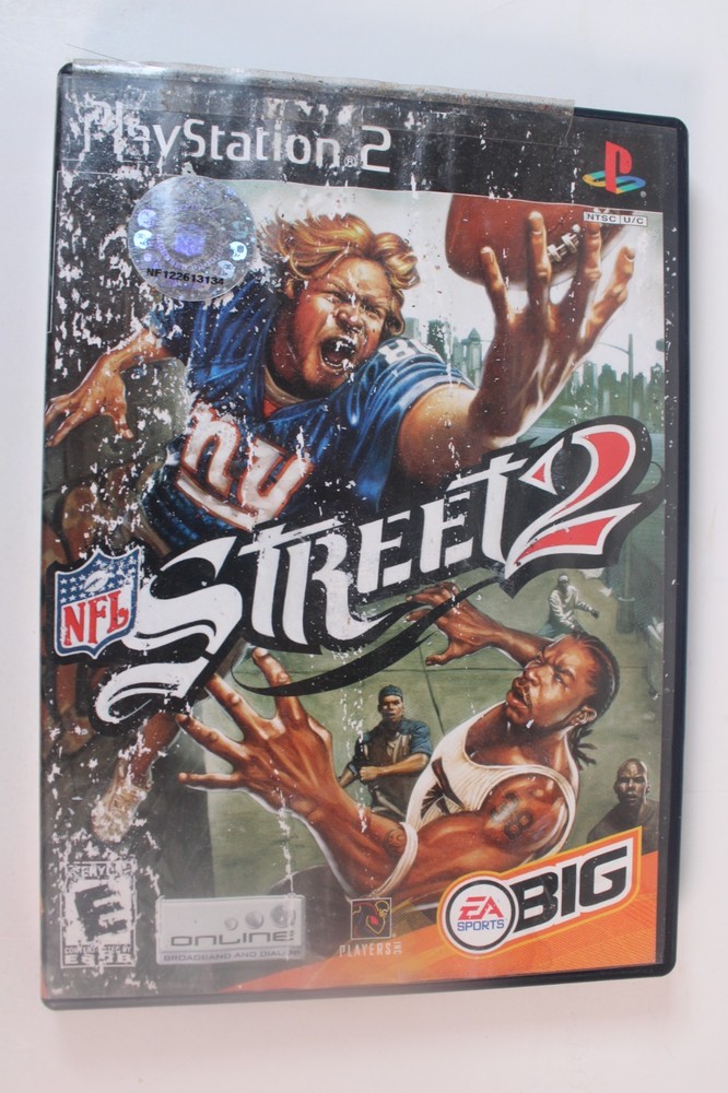 NFL Street 2 (Sony PlayStation 2, 2004, PS2) Authentic, complete, tested/works