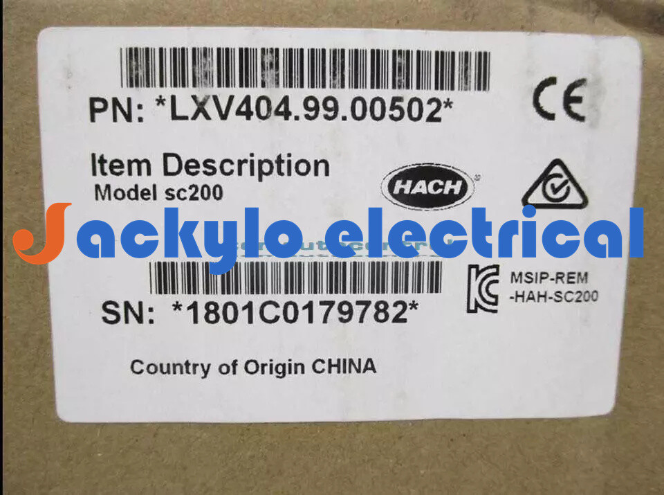 IPCBrand NEW HACH SC200 LXV404.99.00502 Controller Spot Goods！1-Year Warranty !