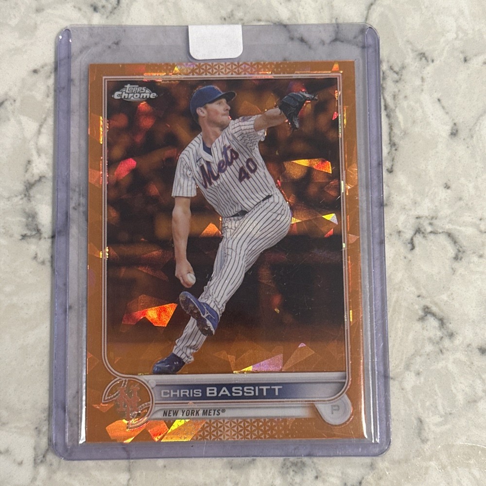 2022 Topps Chrome Update Sapphire Edition Orange /25 Chris Bassitt #US305
