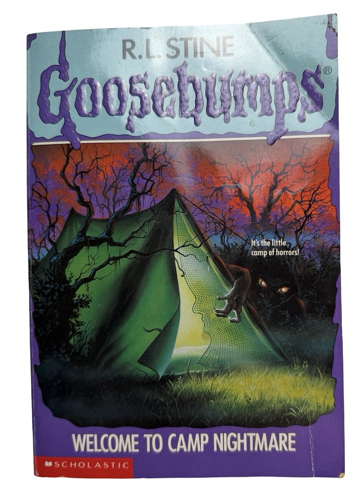 Goosebumps Welcome to Camp Nightmare R.L. Stine 1993 Scholastic PB #9