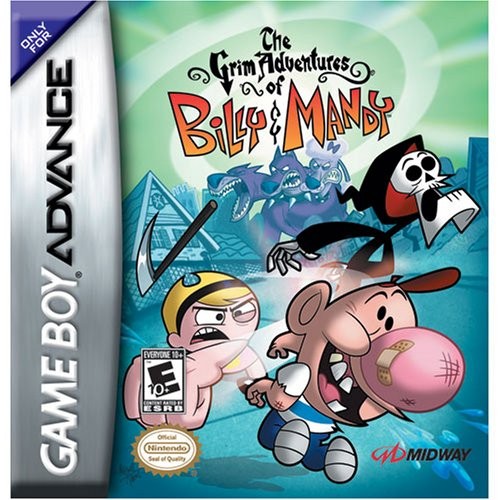 Grim Adventures Of Billy And Mandy For GBA Gameboy Advance Action 5E