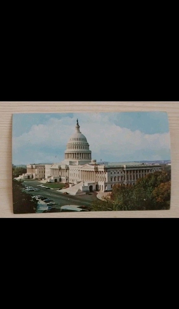 United States National Capitol Washington DC ~ VTG ~Vintage Postcard (1965-1974)