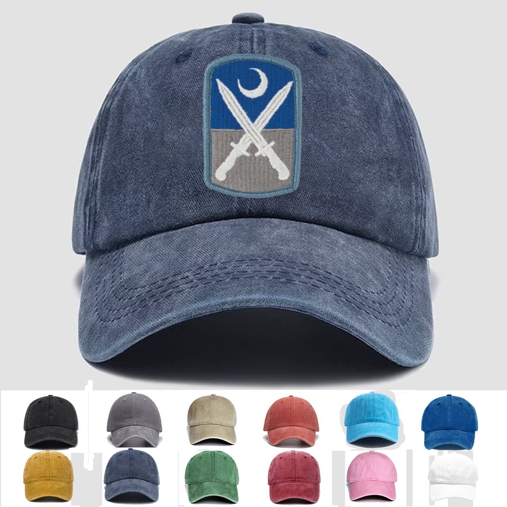 Custom Embroidered Hat 218th Infantry Brigade, Veteran Cap, Trucker Hat, Gift