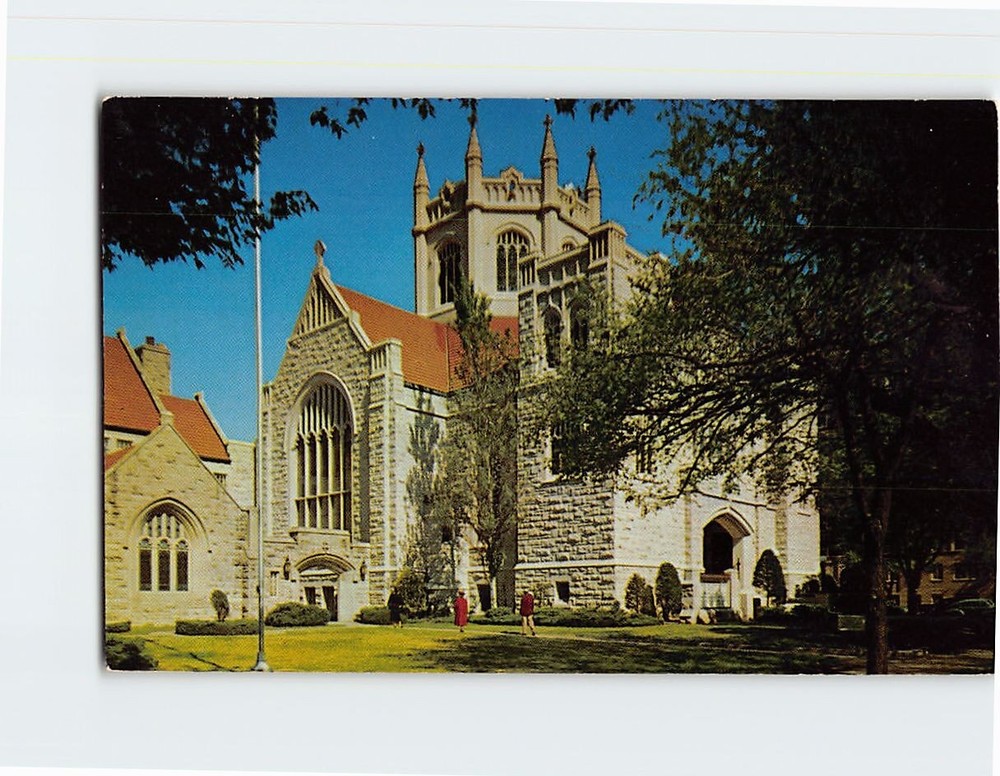Postcard First Presbyterian Church Wichita Kansas USA