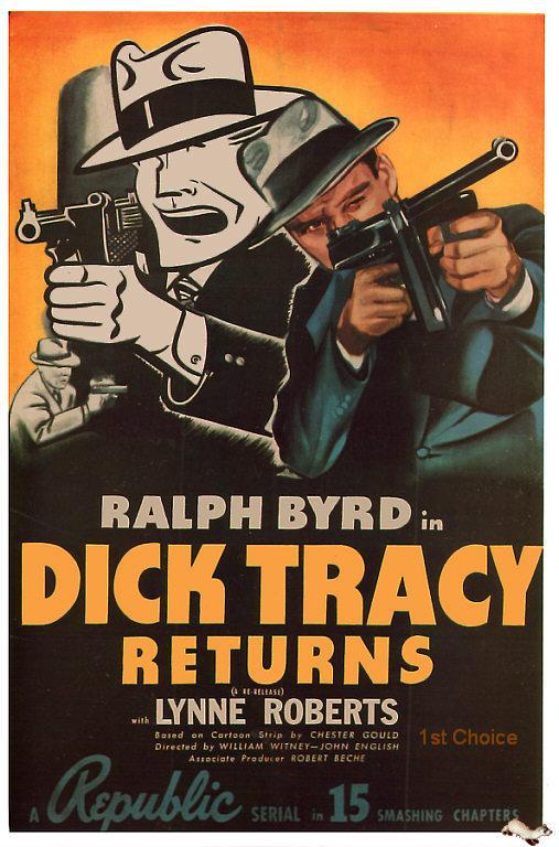 Dick Tracy Returns  - Cliffhanger Serial Movie DVD Ralph Byrd Lynne Roberts