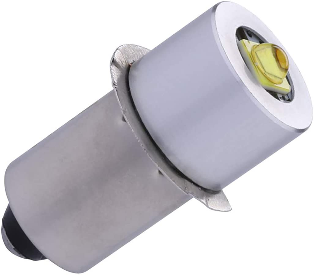 TRLIFE 3V LED Bulbs for Maglite Flashlights 2-Cell C&D Replacement
