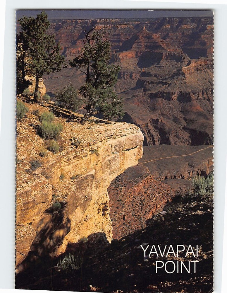 Postcard Yavapai Point, Grand Canyon National Park, Arizona